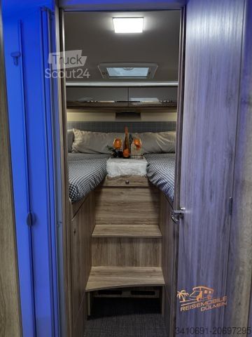 Integriertes Wohnmobil EURAMOBIL Integra Line 720 EF RFK Alde Luftfahrwerk
