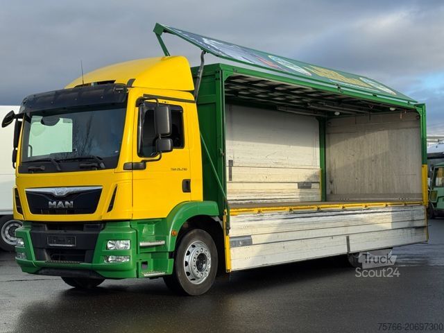 Camión de bebidas MAN TGM 26.290 L / LBW / AHK / LENKACHSE / 18 PAL