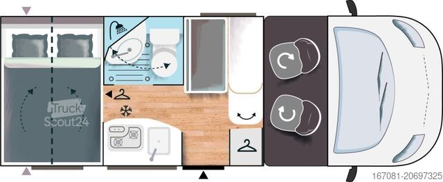 Halvintegrerad husbil CHAUSSON Flash Best of 4 Verkauf im Kundenauftrag