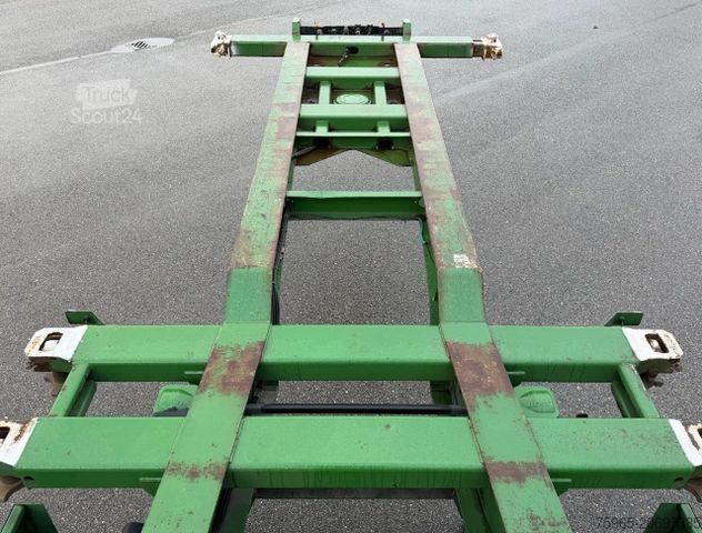 Semiremorcă cu caroserie interschimbabilă KÖGEL S24-2 BACK SLIDER LIFT AXLE DISC BRAKES 3 PIECES