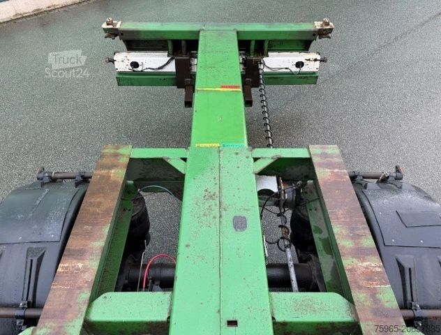 Semiremorcă cu caroserie interschimbabilă KÖGEL S24-2 BACK SLIDER LIFT AXLE DISC BRAKES 3 PIECES