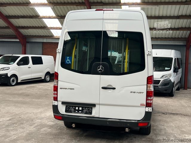 Minibus MERCEDES-BENZ Sprinter 316 CNG/ERDGAS L2H2 9 Sitze+Lift+Klima