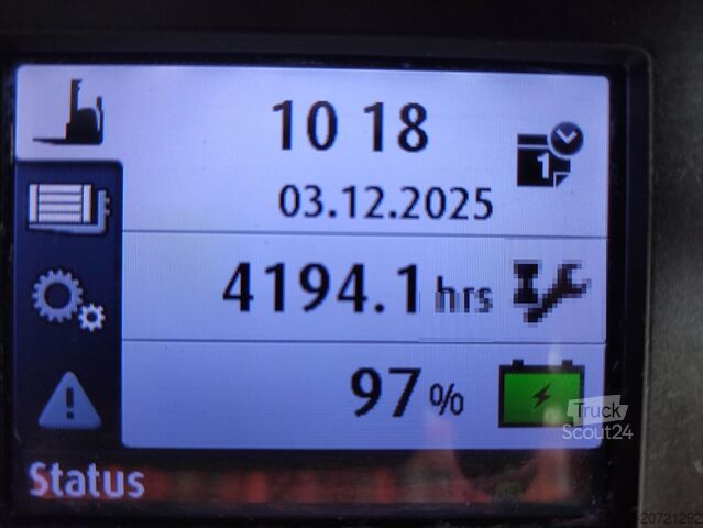 Padėklų krautuvai Linde L16-1173