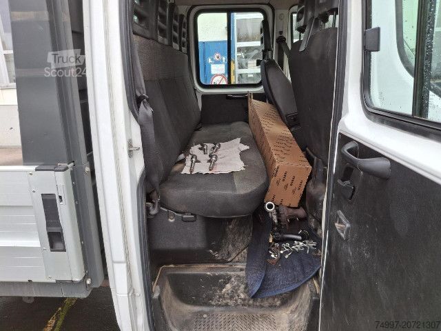 Pick-up pakettiauto IVECO 35S14 DoKa / MOTORSCHADEN
