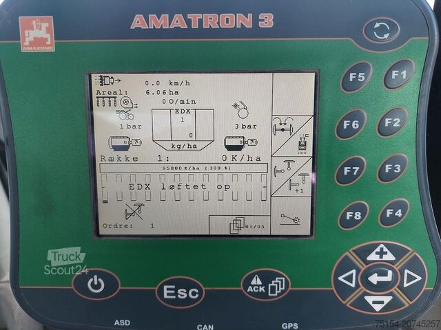 Precision seeder Amazone EDX 9000-TC mit GPS