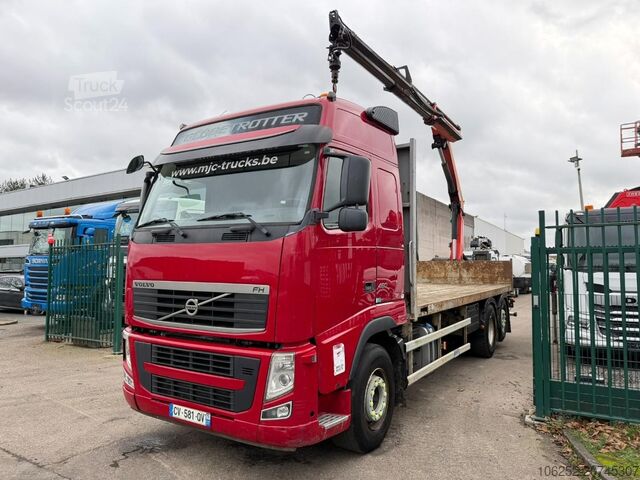 Open laadbak Volvo FH 460 6x2 PRITSCHE + KRAN PALFINGER PK18002 EH...