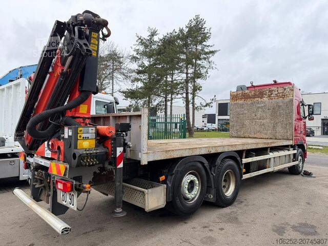 Open laadbak Volvo FH 460 6x2 PRITSCHE + KRAN PALFINGER PK18002 EH...