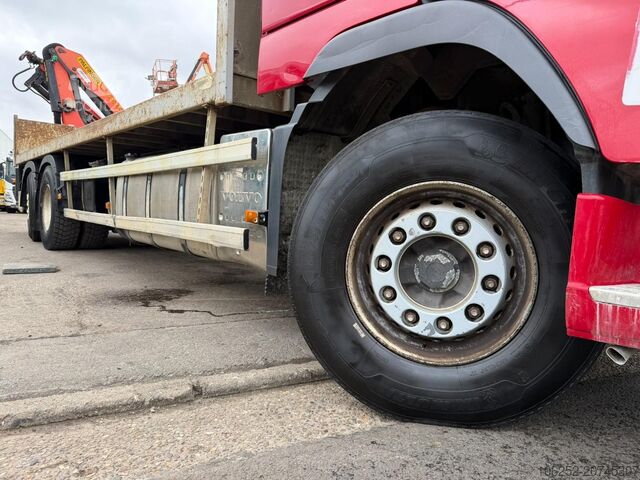 Open laadbak Volvo FH 460 6x2 PRITSCHE + KRAN PALFINGER PK18002 EH...
