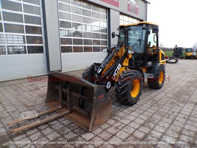 Hjullastare JCB 407 gebraucht Bj'22 1.400 Bh