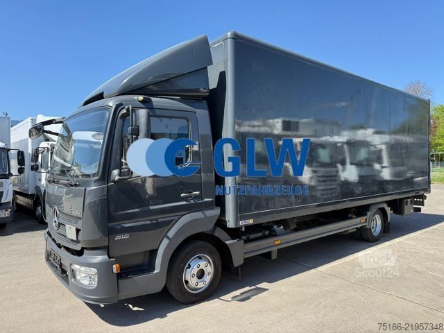 Fourgon tôlé MERCEDES-BENZ ATEGO 818 L Koffer 7,2 m LBW 1 TO.*SEITENTÜR