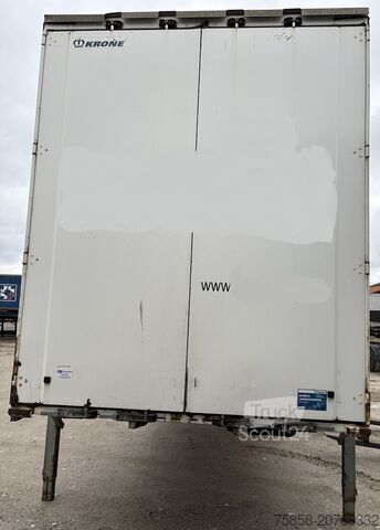Carrocería intercambiable con plataforma y lona Krone Jumbo 3m Innenhöhe Hubdach Edscha