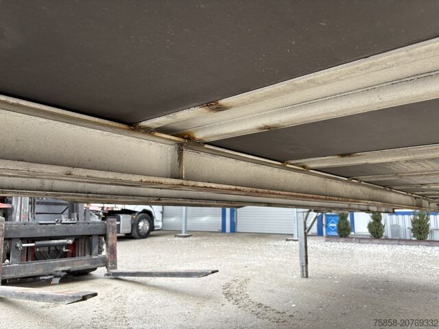 Carrocería intercambiable con plataforma y lona Krone Jumbo 3m Innenhöhe Hubdach Edscha