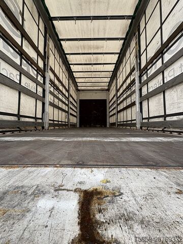 Carrocería intercambiable con plataforma y lona Krone Jumbo 3m Innenhöhe Hubdach Edscha