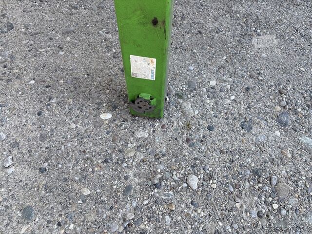 Intercambiable con plataforma abiertaCambiador de plataforma con plataforma Krone Baustoff 7,45 Multilockrahmen Türen