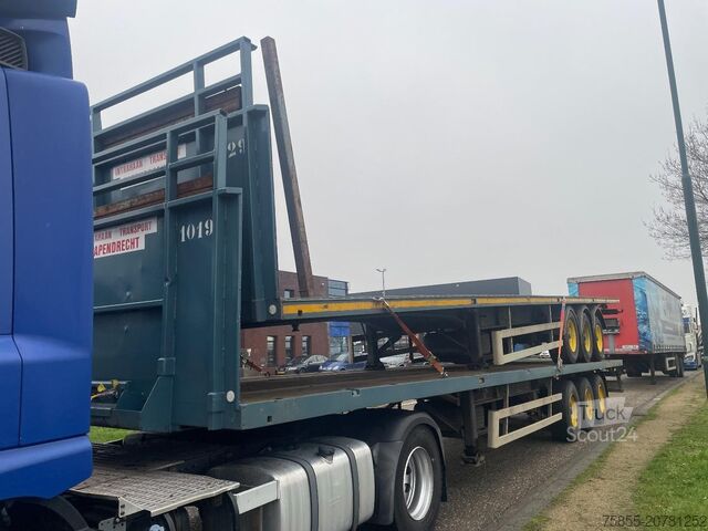 Platte bak Haan OPL45 Heavy Duty (45Ton) / Rungen-Potholes /BPW...