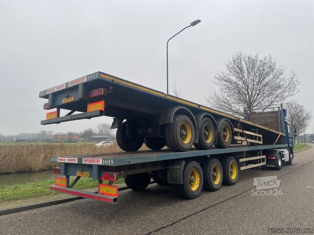Platte bak Haan OPL45 Heavy Duty (45Ton) / Rungen-Potholes /BPW...