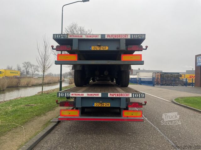 Platte bak Haan OPL45 Heavy Duty (45Ton) / Rungen-Potholes /BPW...