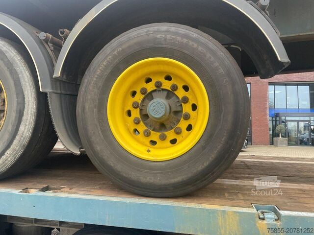 Platte bak Haan OPL45 Heavy Duty (45Ton) / Rungen-Potholes /BPW...