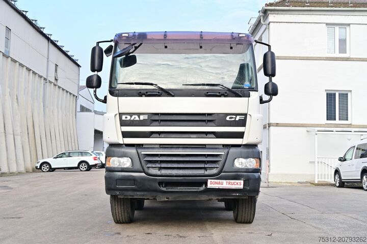 Tovornjak s kavljem za kontejnerje Daf CF85.410 8x4 E5 Blatt Blatt AHK Vorbereitung