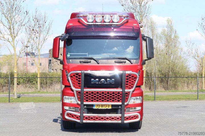 Bestelwagen autodrager MAN TGX 35.560 | RETARDER | MACHINE TRANSPORT | MAS...