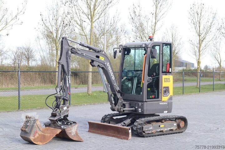 ερπυστριοφόρος εκσκαφέας Volvo ECR25 ELECTRIC | JECR25D | TILTBUCKET | BUCKET ...
