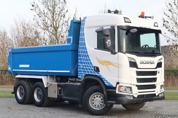 Volquete Scania R580 V8 NGS 6X4 | FULL STEEL  | RETARDER | EURO...