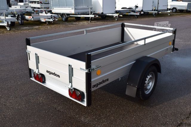 Autopiekabe AGADOS ALUX 26 -750kg Alu 250x125 Transportanhänger TOP