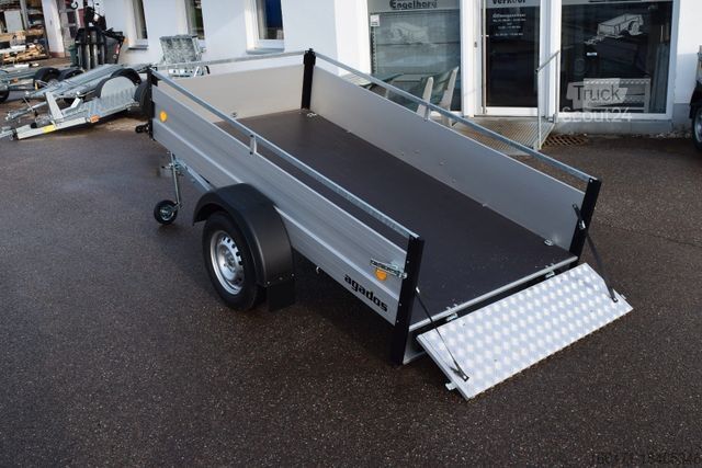Autopiekabe AGADOS ALUX 26 -750kg Alu 250x125 Transportanhänger TOP
