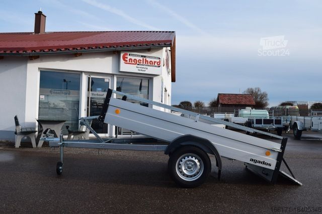 Autopiekabe AGADOS ALUX 26 -750kg Alu 250x125 Transportanhänger TOP