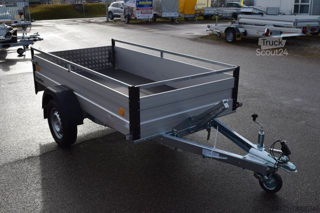 Autopiekabe AGADOS ALUX 26 -750kg Alu 250x125 Transportanhänger TOP