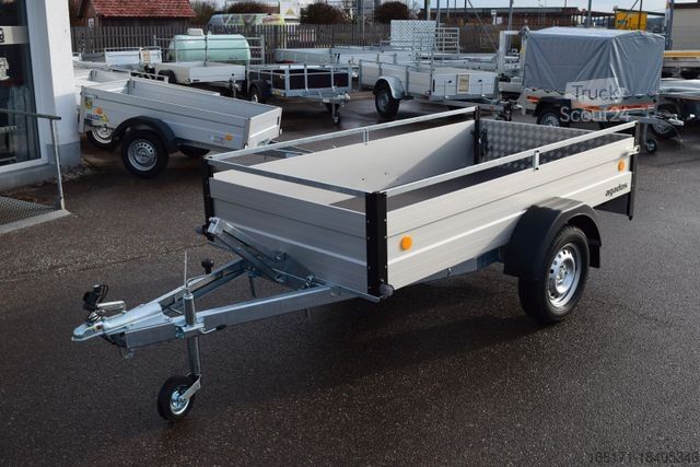 Autopiekabe AGADOS ALUX 26 -750kg Alu 250x125 Transportanhänger TOP