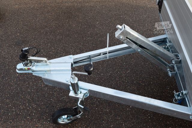 Autopiekabe AGADOS ALUX 26 -750kg Alu 250x125 Transportanhänger TOP