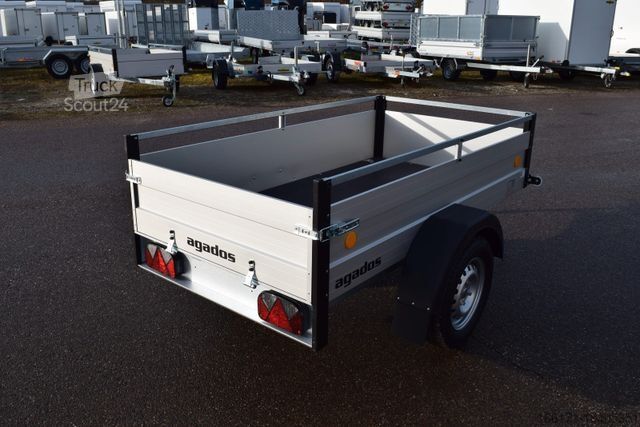 Autopiekabe AGADOS ALUX 3 - 750kg Alu 206x110 Transportanhänger TOP