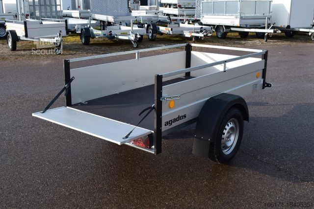 Autopiekabe AGADOS ALUX 3 - 750kg Alu 206x110 Transportanhänger TOP