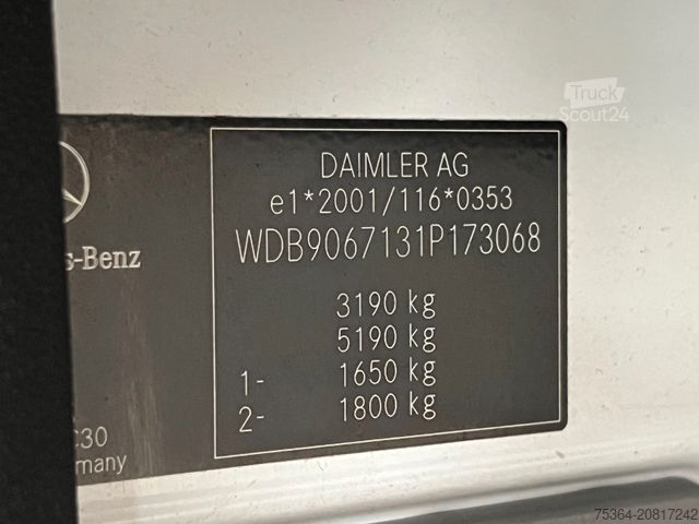 Minibus MERCEDES-BENZ Sprinter 213 BlueTEC 9 sitze Klima iebetür