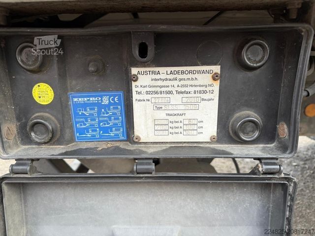 Valníkový nákladní automobil s plachtou IVECO ML 120 PRITSCHE+PLANE*LBW*2010*EURO5*KLIMA*