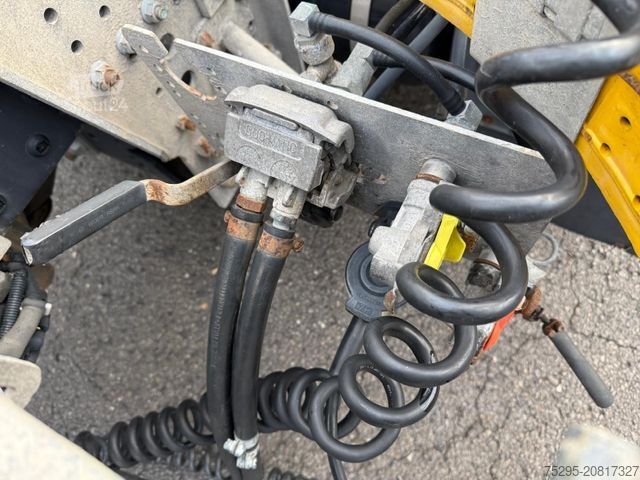 Rimorchio con telaio SCHMITZ CARGOBULL 2Achs Jumbo MEGA BDF Lafette untergekuppelt SAF