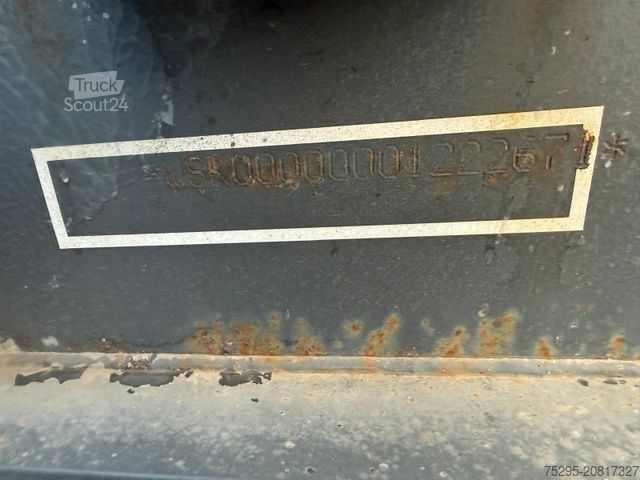 Rimorchio con telaio SCHMITZ CARGOBULL 2Achs Jumbo MEGA BDF Lafette untergekuppelt SAF