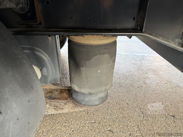 Otevřený návěs s plachtou KÖGEL 3 Achs MEGA Staplerhalter Liftachse SAF TÜV8/26