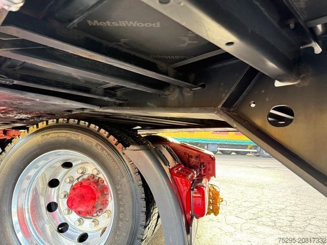 Otevřený návěs s plachtou KÖGEL 3 Achs MEGA Staplerhalter Liftachse SAF TÜV8/26