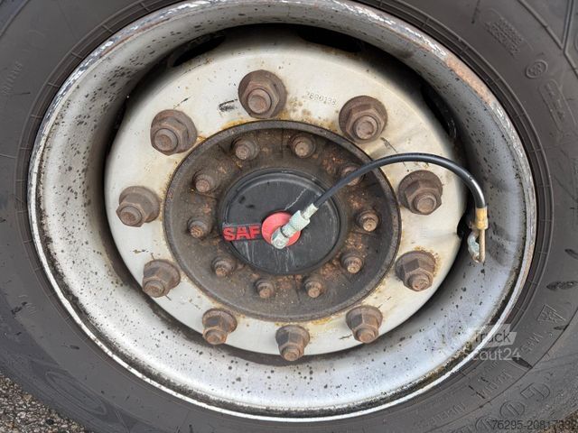 Otevřený návěs s plachtou KÖGEL 3 Achs MEGA Staplerhalter Liftachse SAF TÜV8/26