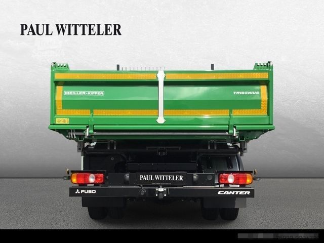 Trosmerni prekucnik MITSUBISHI Canter 7C18 Meiller-Trigenius-Dreiseitenkipper