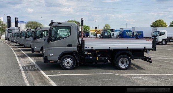 Háromirányú billenő teherautó FUSO Canter 7C18 Meiller-Trigenius-Dreiseitenkipper