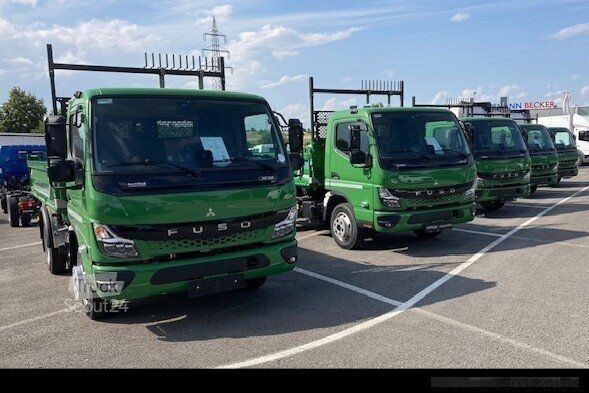 Háromirányú billenő teherautó FUSO Canter 7C18 Meiller-Trigenius-Dreiseitenkipper