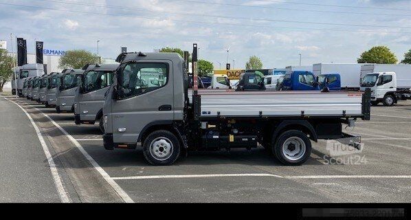 Autoutilitară basculantă trilaterală FUSO Canter 7C18 Meiller-Trigenius-Dreiseitenkipper