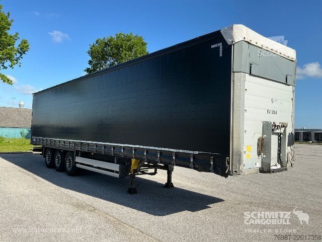 Atvērta puspiekabe ar tentu Schmitz Cargobull Curtainsider Standard