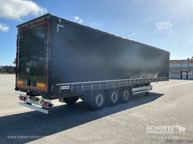 Atvērta puspiekabe ar tentu Schmitz Cargobull Curtainsider Standard