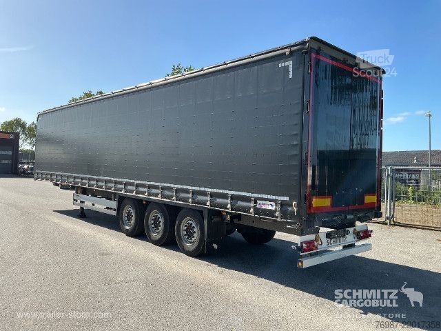 Atvērta puspiekabe ar tentu Schmitz Cargobull Curtainsider Standard