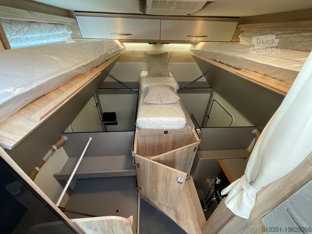 Halvintegrerad husbil EURA MOBIL PROFILA T 660 EB, Maxi 4,25 t, Dachklimaanlage