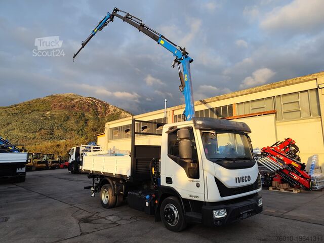 Macara montată pe camion Iveco Eurocargo 80-210